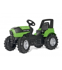 Детский педальный трактор Rolly Toys Зеленый 700035...